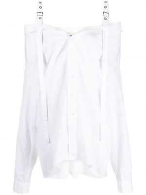 Oversize риза Ambush бяло