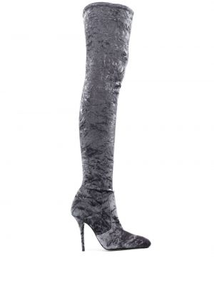 Bottines Saint Laurent gris