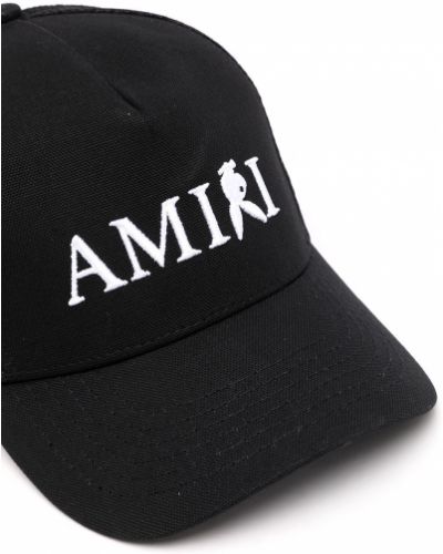 Gorra con estampado Amiri negro