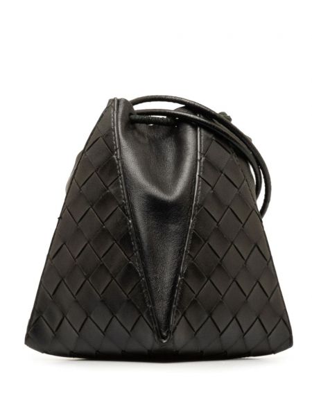 Mini táska Bottega Veneta Pre-owned fekete
