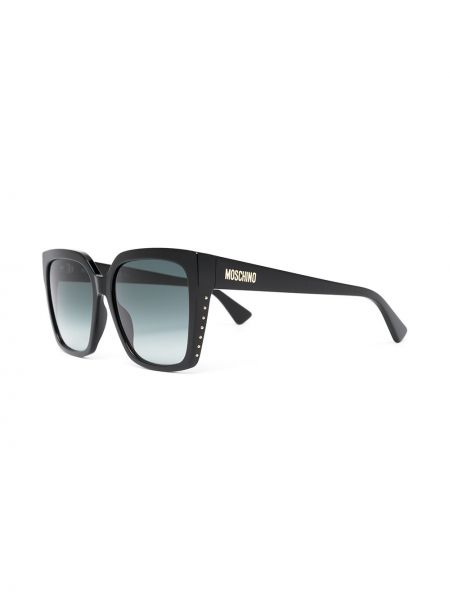 Gafas de sol con apliques Moschino Eyewear negro