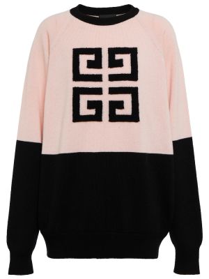 Sweter z kaszmiru Givenchy Różowy