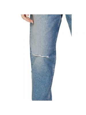 Vaqueros de algodón Calvin Klein Jeans azul