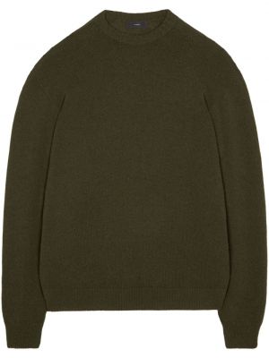 Pletený sveter s okrúhlym výstrihom Alanui zelená