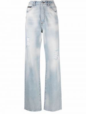 Pantaloni Philipp Plein albastru