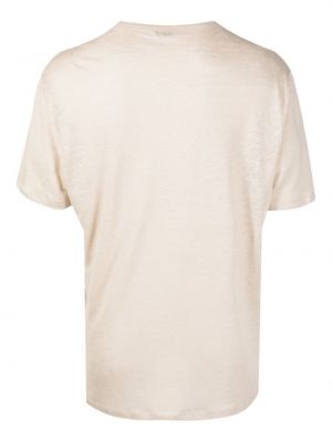 Leinen t-shirt Closed beige