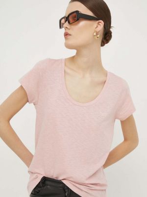 Majica kratki rukavi Superdry ružičasta