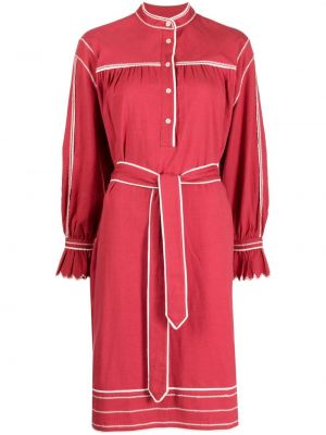 Sukienka bawełniana Ymc czerwona