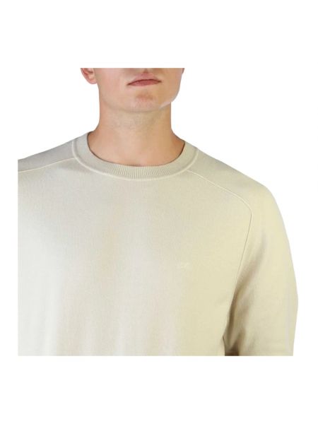 Jersey de lana de tela jersey Calvin Klein beige