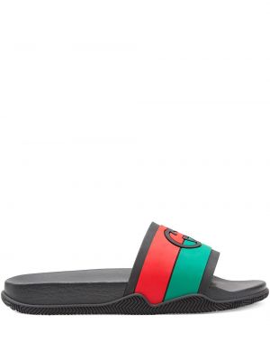 Černé sandály Gucci