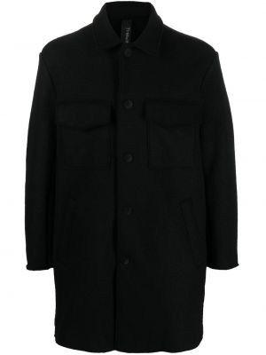 Manteau en laine Transit noir