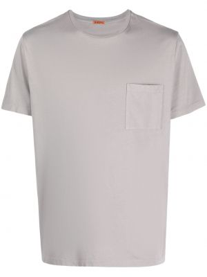 T-shirt aus baumwoll mit rundem ausschnitt Barena grau