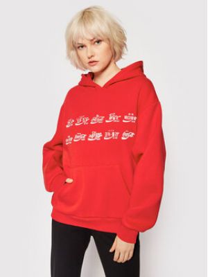 Sweat oversize Local Heroes rouge