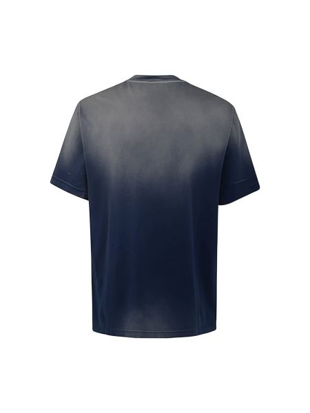 Camisa de tela jersey Versace azul
