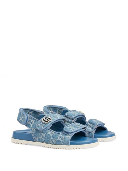 Sandales Gucci bleu