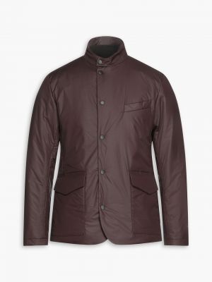 Kurtka skórzana Rag & Bone - Bordowy