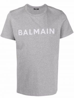 T-shirt Balmain grau