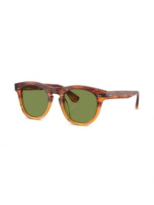Sonnenbrille mit farbverlauf mit bernstein Oliver Peoples