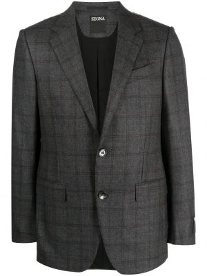 Kontrollerade blazer Zegna grå