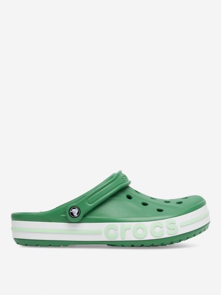 Джапанки Crocs зелено