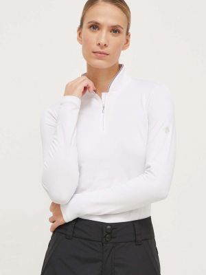 Блуза с дълъг ръкав Descente бяло
