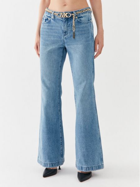 Jeans bootcut Michael Michael Kors bleu