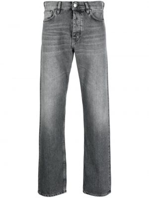Straight leg jeans di cotone Sunflower grigio