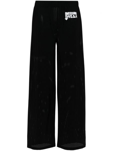 Παντελόνι με σχέδιο σε φαρδιά γραμμή Moschino