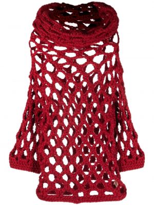 Vlnený sveter Concepto červená