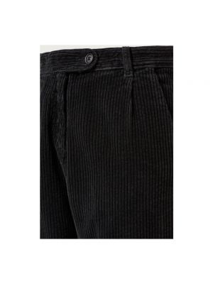 Pantalones chinos de pana Massimo Alba negro