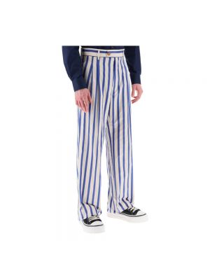 Spodnie w paski Vivienne Westwood niebieskie