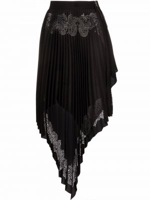 Spódnica plisowana Givenchy, сzarny