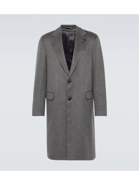 Manteau en cachemire Lardini gris
