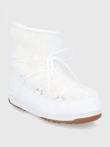 Śniegowce Moon Boot białe