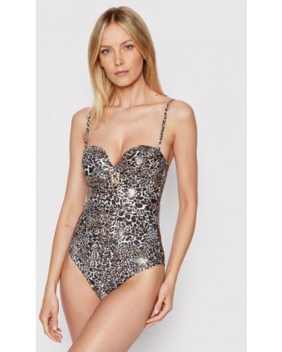 Liu Jo Beachwear Női fürdőruha VA2122 J6402 Barna