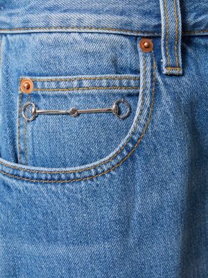 Jeans aus baumwoll Gucci blau