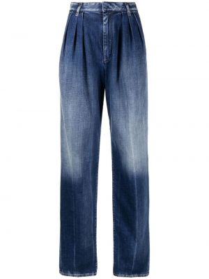Jeansy relaxed fit Dsquared2 niebieskie