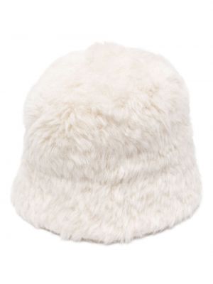 Cepure ar kažokādu Amomento balts