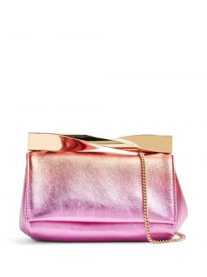 Clutch torbica Aquazzura ružičasta