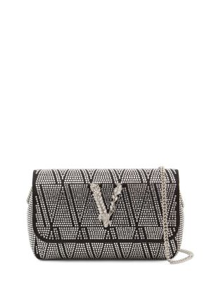 Viskózová hodvábna kabelka Versace