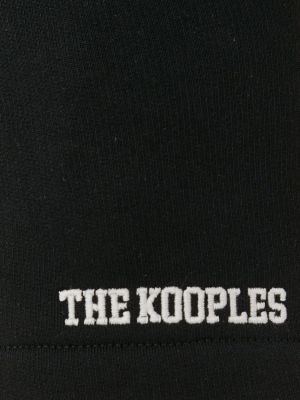 Magas derekú rövidnadrág The Kooples fekete