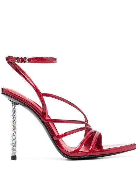 Sandale din piele Le Silla roșu