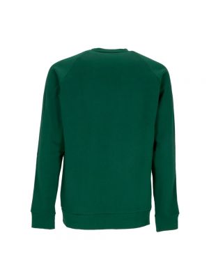 Bluza dresowa w paski Adidas zielona