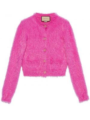 Tröja i mohair Gucci rosa