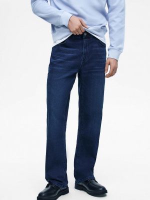 Прямые джинсы Baon синие