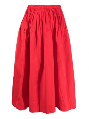 Plisované midi sukně Sofie D'hoore červené