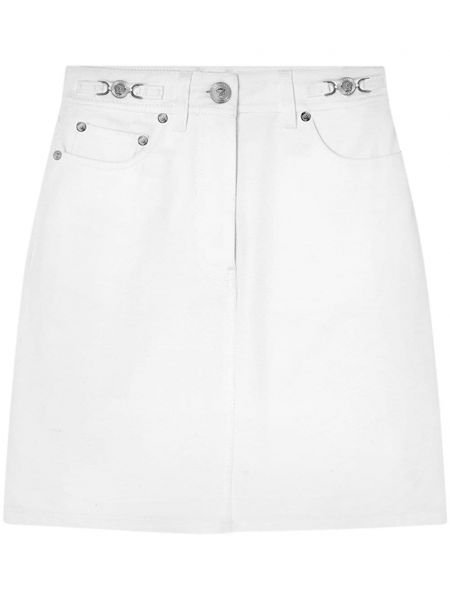 Džínová sukně Versace bílé