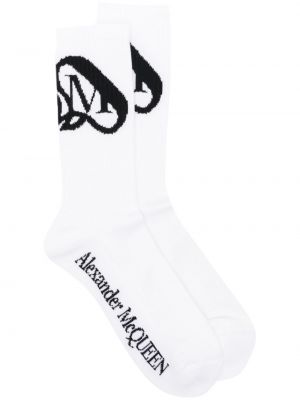 Socken aus baumwoll Alexander Mcqueen schwarz