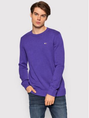 Cardigan Tommy Jeans violet