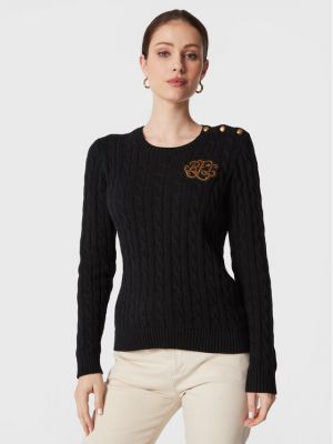 Пуловер Lauren Ralph Lauren черно